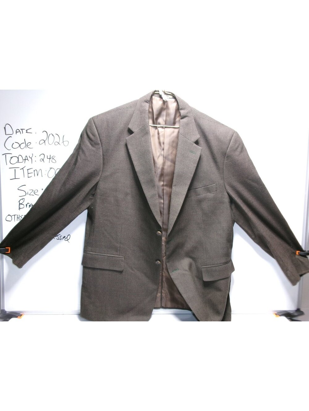 Barrington Mens Sport Coat Blazer Size 48R